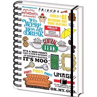 Friends - The One With The Quotes - notebook - Journal