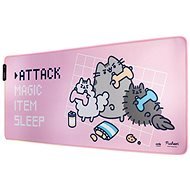 Pusheen - gaming table mat with LED lighting - Mouse Pad