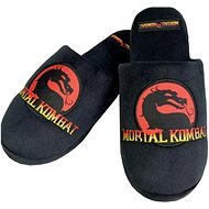 Mortal Kombat – Gragon Logo – papuče veľ. 42 – 45 čierne - Šľapky