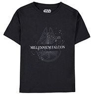 Star Wars - Millennium Falcon - dětské tričko 158-164 cm - Tričko