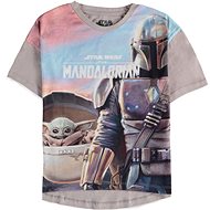 Star Wars - The Mandalorian - The Child Characters - dětské tričko 122-128 cm - Tričko