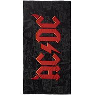 AC/DC - Red Logo - osuška - Bath Towel