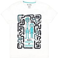 Rick and Morty - Waste Of Snakes - tričko - T-Shirt