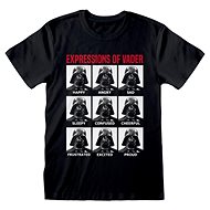 Star Wars - Expressions Of Vader - tričko S - T-Shirt