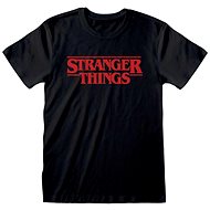 Stranger Things - Logo Black - T-Shirt M - T-Shirt