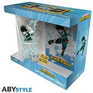 My Hero Academia - glass, notebook and badge - Gift Set