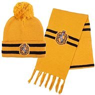 Harry Potter - Hufflepuff - čepice a šála - Winter Hat