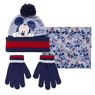 Mickey Mouse - hat, neck warmer and gloves - Winter Hat