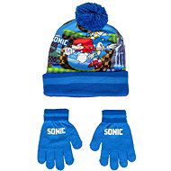 Sonic – čiapka a rukavice - Zimná čiapka