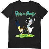 Rick And Morty - Portal - tričko - T-Shirt