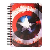 Marvel - Captain America - notebook - Journal
