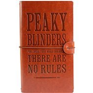 Peaky Blinders – There Are No Rules – cestovný zápisník - Zápisník