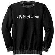 PlayStation – White Logo – mikina s kapucňou L - Tričko