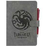 House of the Dragon - Targaryen - zápisník s propiskou - Zápisník
