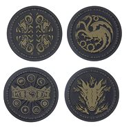 House of the Dragon - metal coasters 4pcs - Coaster