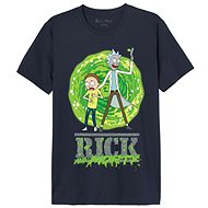 Rick & Morty - Portal Out - tričko M - T-Shirt