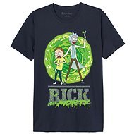 Rick & Morty - Portal Out - tričko S - Tričko