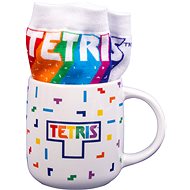 Tetris - Becher mit Socken - Jumbo-Tasse