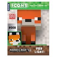 Minecraft - Fox Icon - dekorative Lampe - Figur