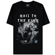 World of Warcraft - Hail to the King - tričko S - T-Shirt