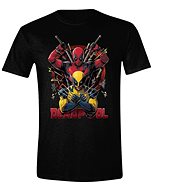 Marvel - Deadpool and Wolverine - tričko M - T-Shirt