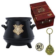 Harry Potter - 3D mug, 3D keychain and badge - Gift Set