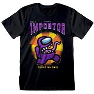 Among Us - Purple Impostor - tričko XL - T-Shirt