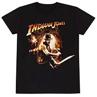 Indiana Jones - Classic Pose - tričko L - T-Shirt
