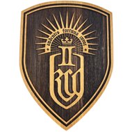 Kingdom Come: Deliverance 2 - small wooden wall shield (14 x 20 cm) - Wooden Model