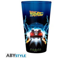Back to the Future - DeLorean - glass - Glass
