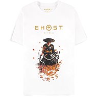 Ghost of Yotei - Samurai Logo White - tričko M - T-Shirt