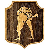 Kingdom Come: Deliverance 2 - The Hole Pub - small wooden wall sign (16 x 19 cm) - Wooden Model