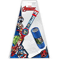 Avengers - Watch gift set and LED flashlight - Gift Set