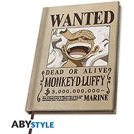 One Piece - Wanted Luffy Wano - notebook - Journal