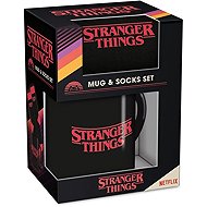 Stranger Things - Logo - mug and socks - gift set - Gift Set
