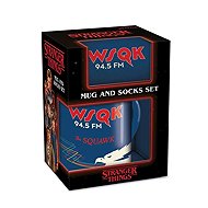 Stranger Things - WSQK Radio - mug and socks - gift set - Gift Set