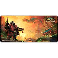 World of Warcraft - Pandaren With Lanterns - Mouse and Keyboard Pad - Mouse Pad