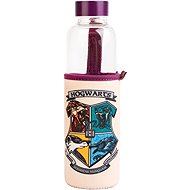 Harry Potter - Erb of Hogwarts - Glass Drinking Bottle - Drinking Bottle