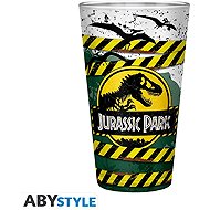 Jurassic Park - Danger High Voltage - glass - Glass