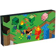 Minecraft - Characters - svítící obraz - Dekorative Beleuchtung