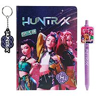 KPop Demon Hunters - Huntrix - dárková sada (blok, pero, klíčenka) - Gift Set