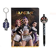 KPop Demon Hunters - Golden - dárková sada (blok, pero, klíčenka) - Gift Set