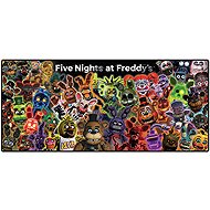 Five Nights At Freddys - Glow Montage - podložka pod myš a klávesnici - Mouse Pad