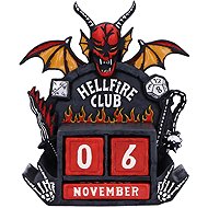 Stranger Things - Hellfire Club - kalendář - Desk Calendar