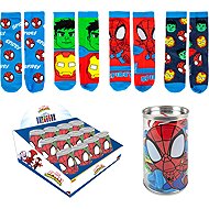 Marvel - Spider-Man - 4 páry dětských ponožek 23 - 26 - Socks