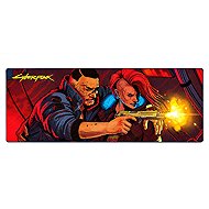 Cyberpunk 2077 - The Heist - Podložka pod myš a klávesnici - Mouse Pad