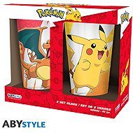 Pokémon - Pikachu and Charizard - glasses 2pcs - Glass