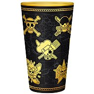 One Piece - Gold Skulls - glass - Glass