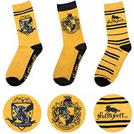 Harry Potter Hufflepuff 3 pairs, uni size - socks - Socks