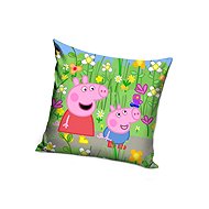 Carbotex Baby pillow Pepina Piglet Blooming garden 40 × 40 cm - Pillow
